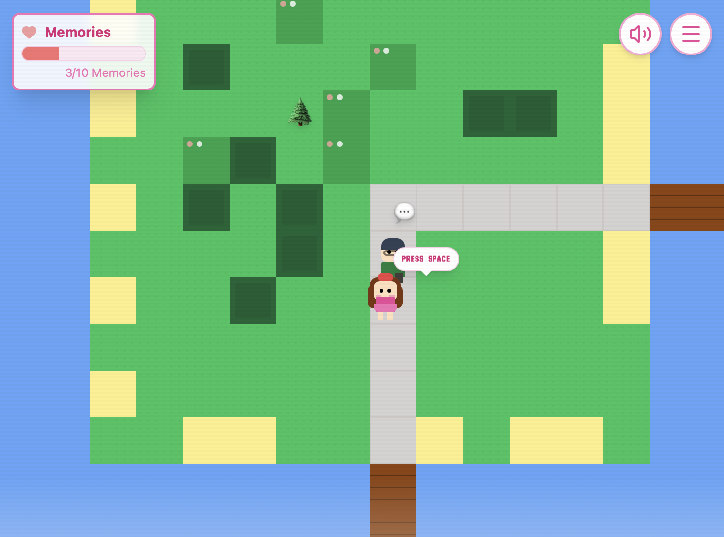 Memoreel NPC chat snapshot